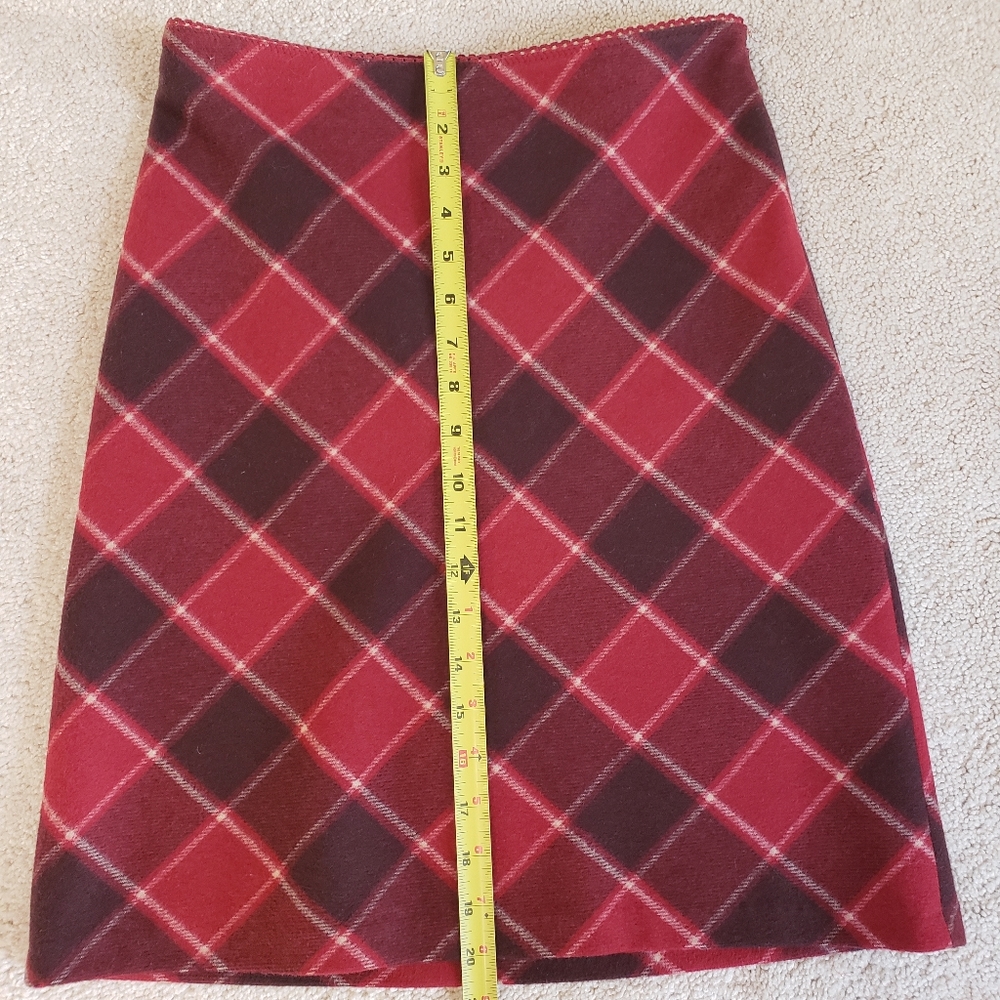 Ann Taylor Loft wool blend skirt size 0P